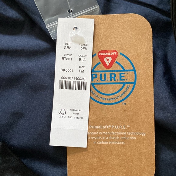 J. Crew Black Quilted Jacket, size MP - Picture 3 of 11